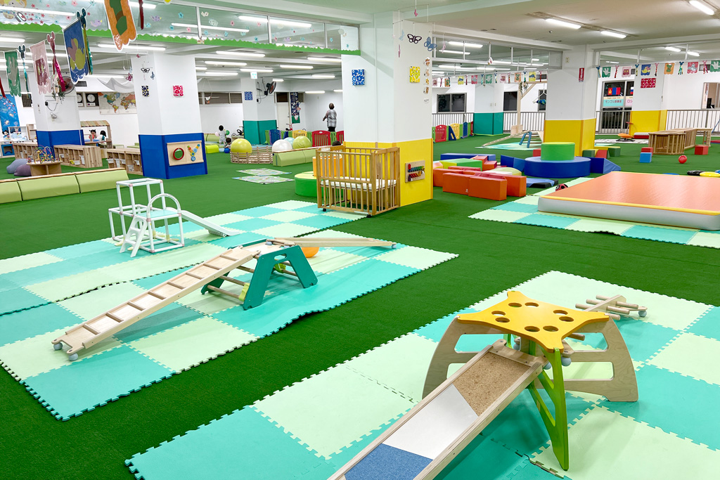 エンゼルIT保育園:身体を動かすゾーン