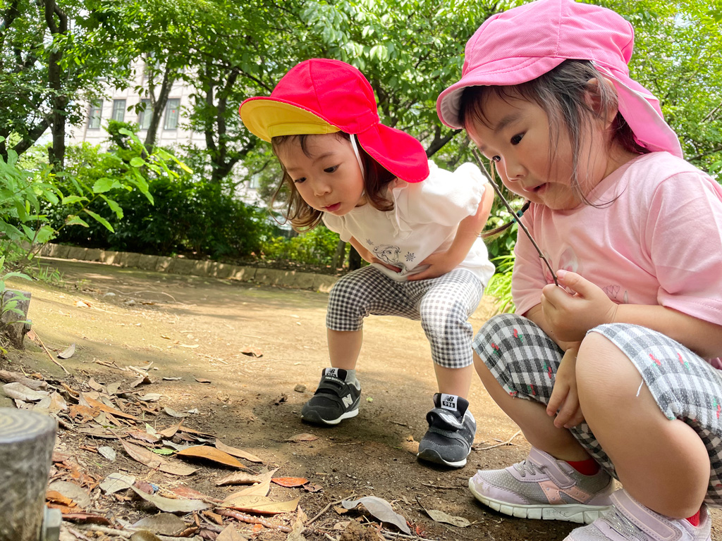 千住大橋駅クローバー保育園:公園あそび