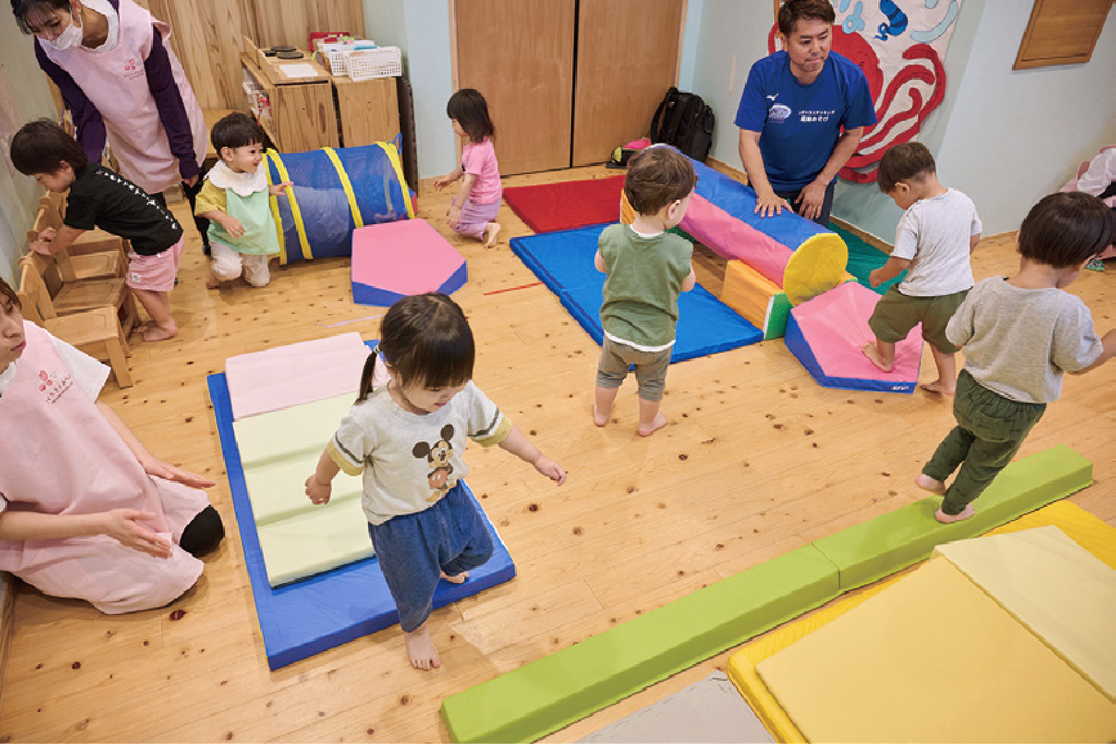 サーキット運動：4つの基本スキル（移動・平衡・操作・非移動）をバランスよく！