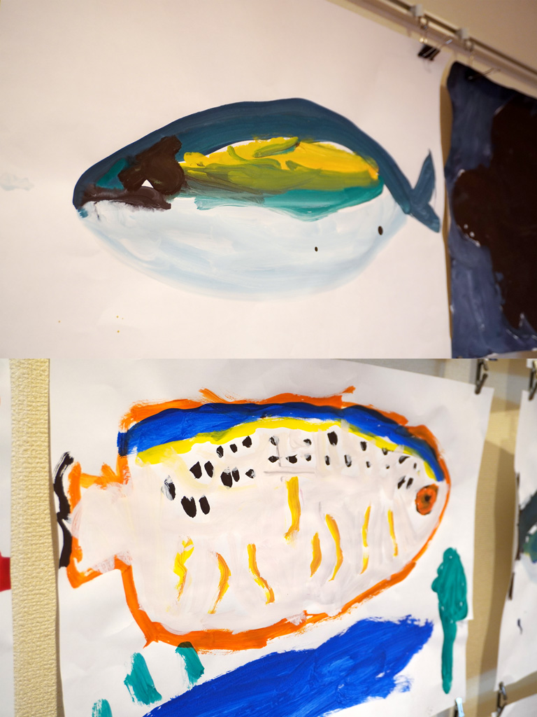 北千住もみじの森保育園:個性豊かな魚